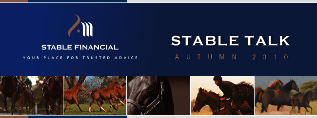 stable financial newsletter header
