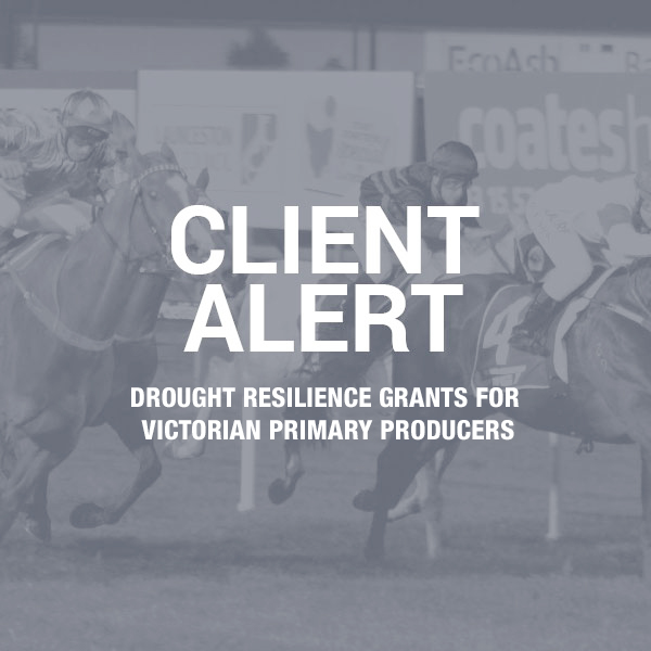Victorian Primary Producers may now be eligible for government grants to support drought resilience and infrastructure improvements.