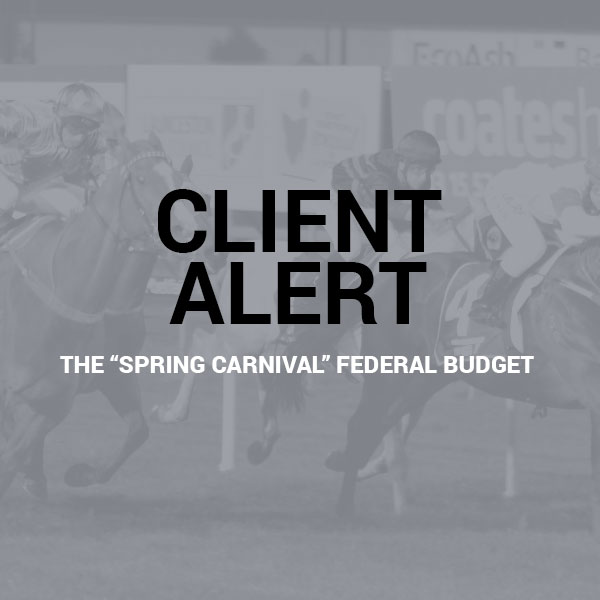 This was a unique Federal Budget announced by the Treasurer on Tuesday 6th October 2020, the first in 119 years held during the Spring carnival (normally May).